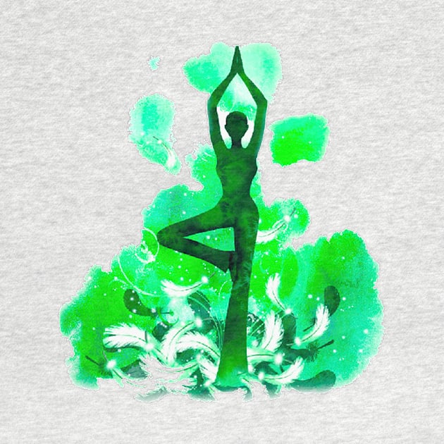 Yoga green by Munayki